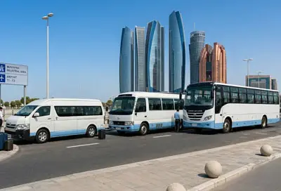  How to book a group shuttle service in Abu Dhabi online?