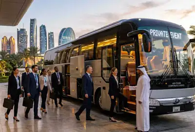 How to Choose the Right Bus for Corporate Events in Abu Dhabi