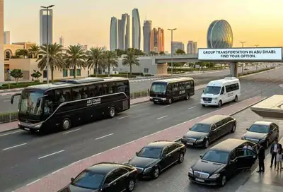 Guide to Group Transportation Options in Abu Dhabi: Comfort, Convenience, and Style
