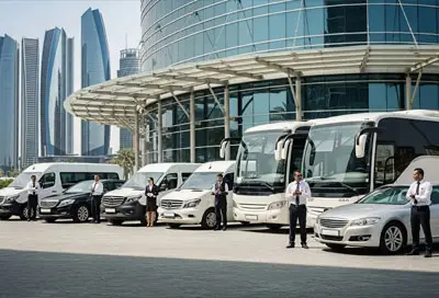 How to arrange a corporate group transport service in Abu Dhabi?
