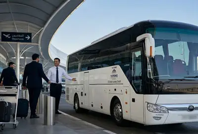 Luxury Airport Transfer Services in Abu Dhabi for Large Groups